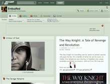 Tablet Screenshot of erebusred.deviantart.com