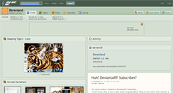 Desktop Screenshot of berenland.deviantart.com