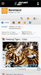 Mobile Screenshot of berenland.deviantart.com