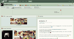 Desktop Screenshot of bluebird-stock.deviantart.com