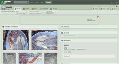 Desktop Screenshot of gogols.deviantart.com