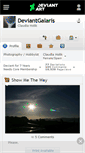 Mobile Screenshot of deviantgalaris.deviantart.com