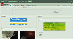 Desktop Screenshot of icecrack.deviantart.com
