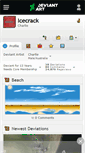 Mobile Screenshot of icecrack.deviantart.com