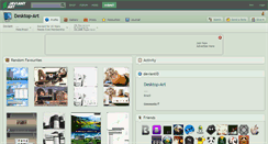 Desktop Screenshot of desktop-art.deviantart.com