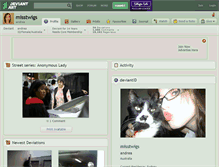 Tablet Screenshot of misstwigs.deviantart.com