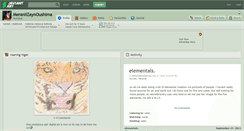 Desktop Screenshot of meraniizaynoushima.deviantart.com