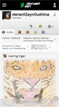 Mobile Screenshot of meraniizaynoushima.deviantart.com