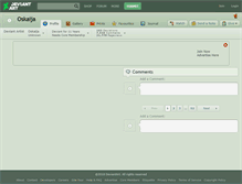 Tablet Screenshot of oskaija.deviantart.com