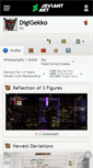 Mobile Screenshot of digigekko.deviantart.com