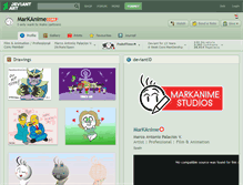 Tablet Screenshot of markanime.deviantart.com