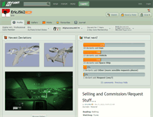 Tablet Screenshot of ericj562.deviantart.com