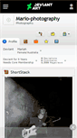 Mobile Screenshot of mario-photography.deviantart.com