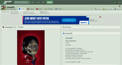Desktop Screenshot of clouseth.deviantart.com