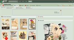 Desktop Screenshot of mellowmint.deviantart.com