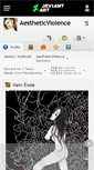 Mobile Screenshot of aestheticviolence.deviantart.com