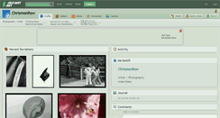 Desktop Screenshot of chrismonrow.deviantart.com