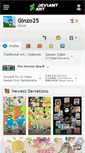 Mobile Screenshot of ginzo25.deviantart.com