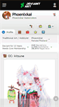 Mobile Screenshot of phoenixkai.deviantart.com