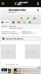 Mobile Screenshot of akinddevmike.deviantart.com