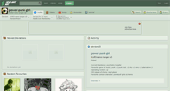 Desktop Screenshot of power-punk-girl.deviantart.com