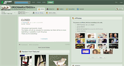Desktop Screenshot of orochimaruxtenzou.deviantart.com
