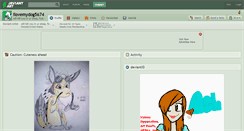 Desktop Screenshot of ilovemydog5674.deviantart.com