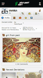 Mobile Screenshot of mmkn.deviantart.com