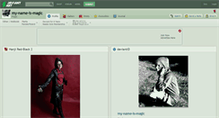 Desktop Screenshot of my-name-is-magic.deviantart.com