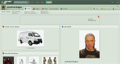 Desktop Screenshot of jacksilverdragon.deviantart.com