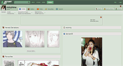 Desktop Screenshot of nickyhime.deviantart.com