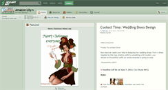 Desktop Screenshot of amazon-lily.deviantart.com