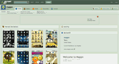 Desktop Screenshot of mappn.deviantart.com