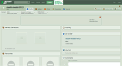 Desktop Screenshot of moshi-moshi-0921.deviantart.com