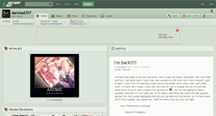Desktop Screenshot of danmad297.deviantart.com
