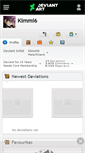 Mobile Screenshot of kimmi6.deviantart.com