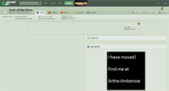 Desktop Screenshot of lover-of-the-drow.deviantart.com