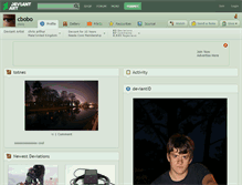 Tablet Screenshot of cbobo.deviantart.com