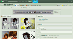 Desktop Screenshot of andrewmcallister.deviantart.com