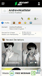 Mobile Screenshot of andrewmcallister.deviantart.com