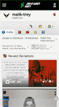 Mobile Screenshot of malik-trey.deviantart.com