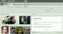 Desktop Screenshot of nyssa-89.deviantart.com