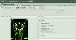 Desktop Screenshot of mysolitudeisnow.deviantart.com