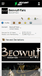 Mobile Screenshot of beowulf-fans.deviantart.com