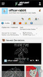 Mobile Screenshot of officer-rabbit.deviantart.com