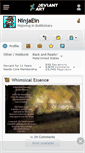 Mobile Screenshot of ninjaein.deviantart.com