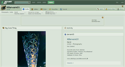 Desktop Screenshot of killerworm51.deviantart.com