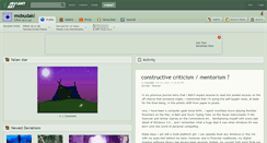 Desktop Screenshot of mobudaki.deviantart.com