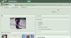 Desktop Screenshot of corollary.deviantart.com