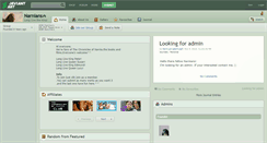 Desktop Screenshot of narnians.deviantart.com